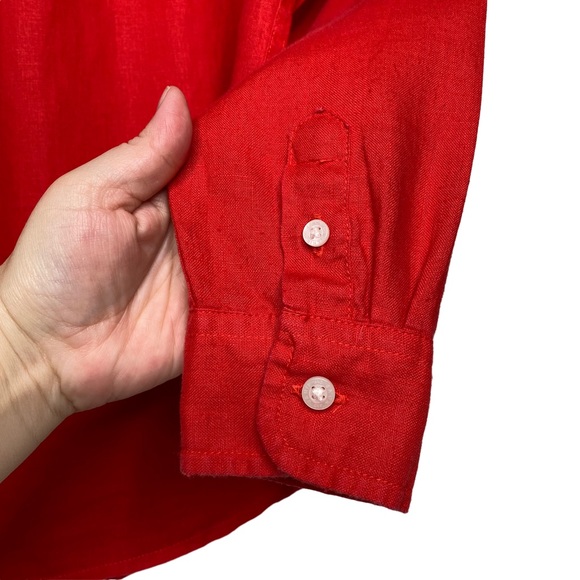 Janie and Jack Long Sleeve Button Down Shirt - Picture 4 of 8